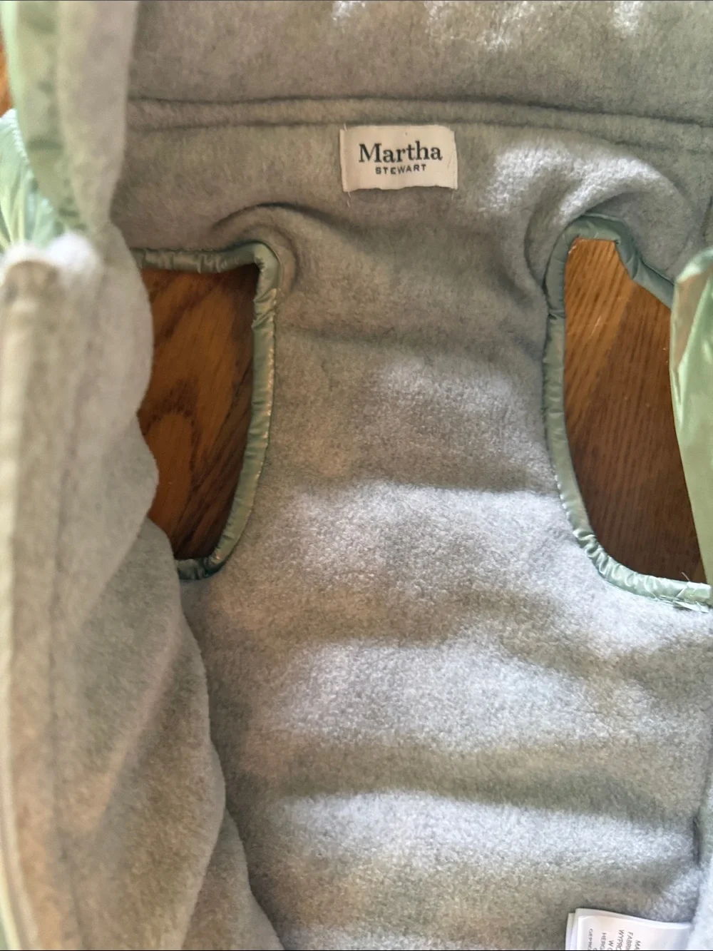 Martha Stewart shiny mint